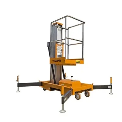 Elevador de mastro único de 4m 6m 8m 10m